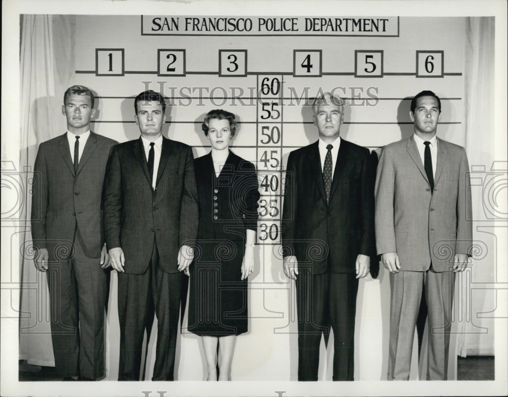 1959 Skip Ward,Wm Leslie,R Ames,W Anderson,T Barton "The Lineup"-Historic Images