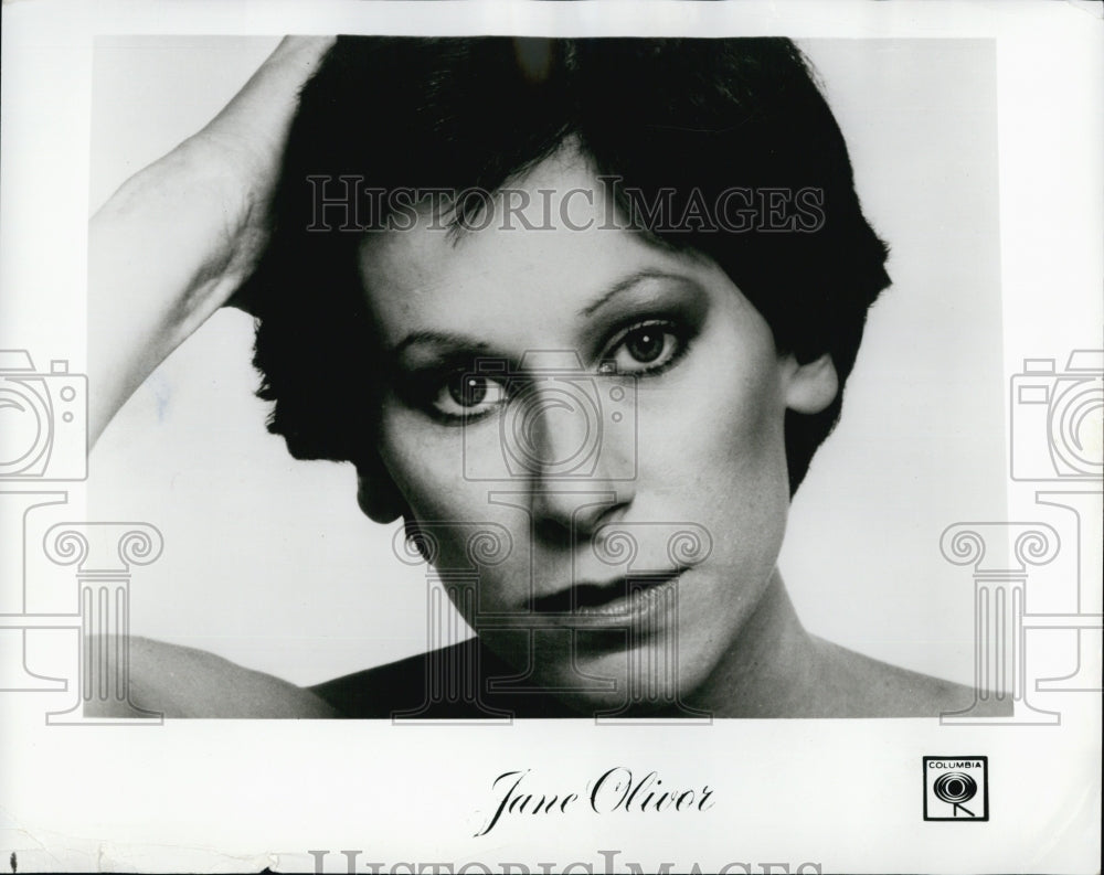 1978 Press Photo Singer, Jane Oliver on Columbia label-Historic Images