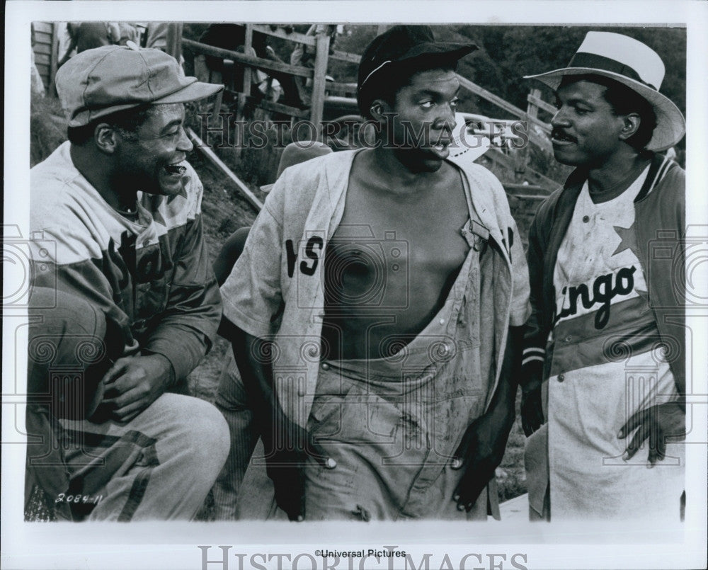 Actors Stan Shaw James Earl Jones Billy Dee Williams The Bingo Long Vintage  Photo Print - Historic Images