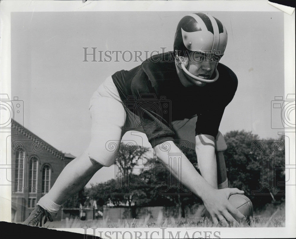 1958 Press Photo University of Michigan Richard Syring - Historic Images