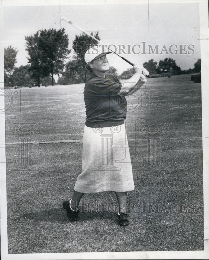 1959 Press Photo Veteran Patty Berg - Historic Images