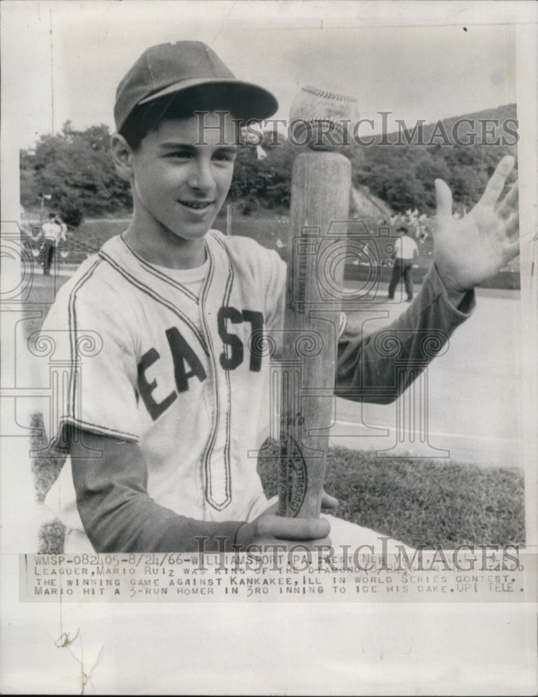 1966 Press Photo Mario Ruiz - Historic Images