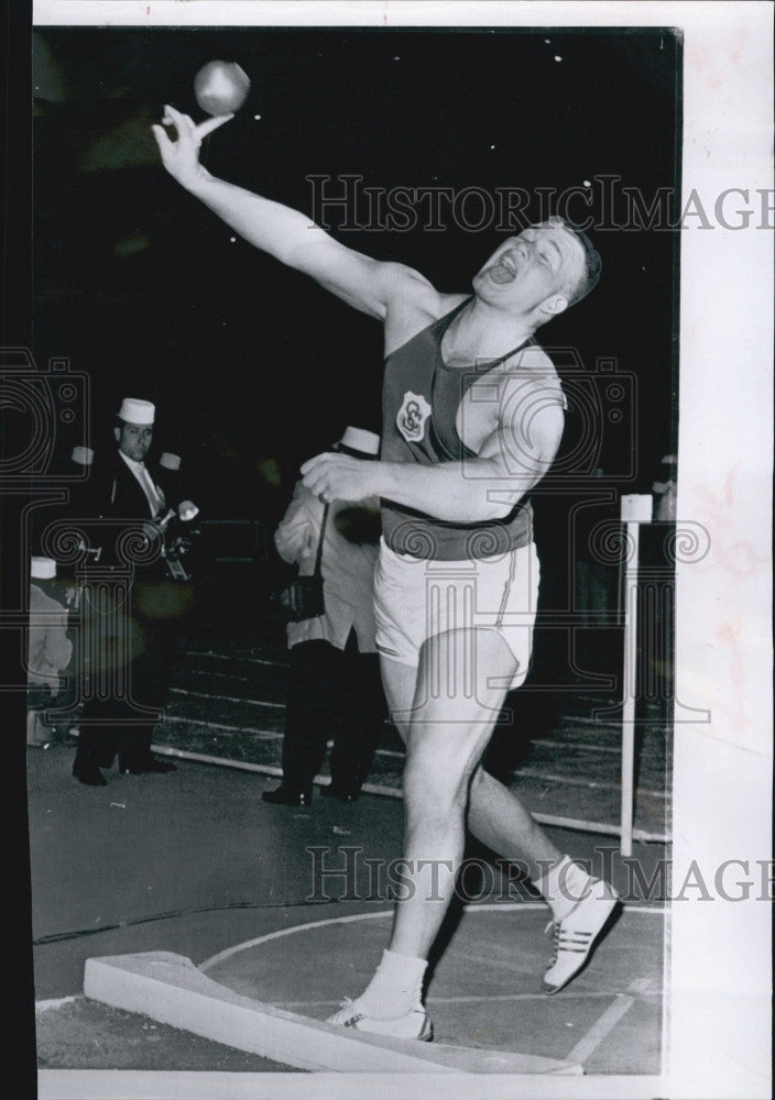 1960 Press Photo Dallas Long of Univ. of Southern California. - Historic Images