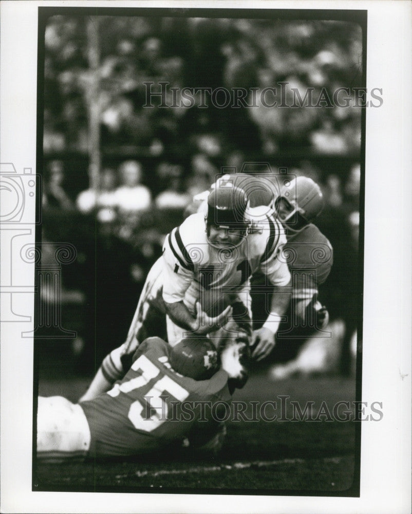 Press Photo Joe Knapp of the Minnesota Vikings - Historic Images