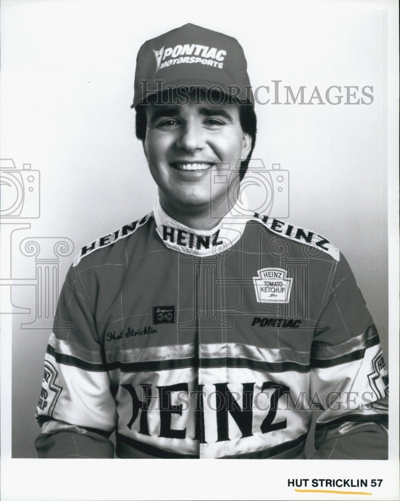 Press Photo Hut Stricklin, Former NASCAR Driver - Historic Images