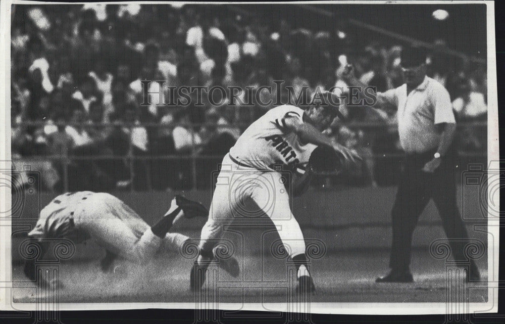 1971 Press Photo Richie Hebner of the Pittsburgh Pirates - Historic Images