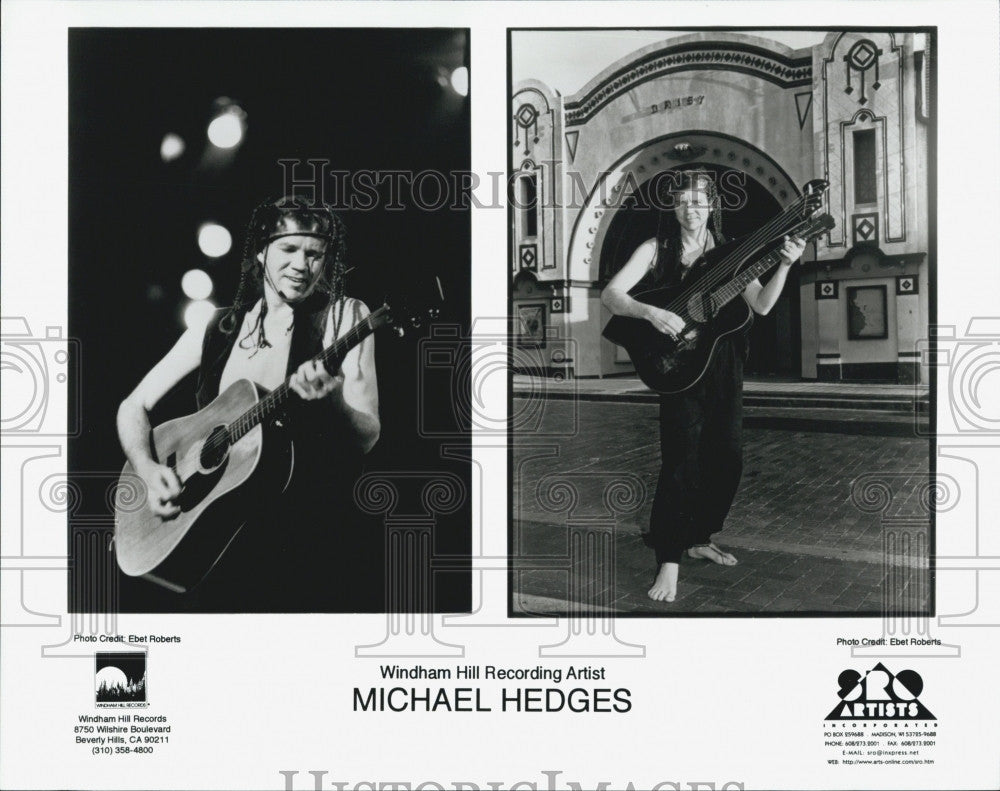 Press Photo Michael Hedges - Historic Images