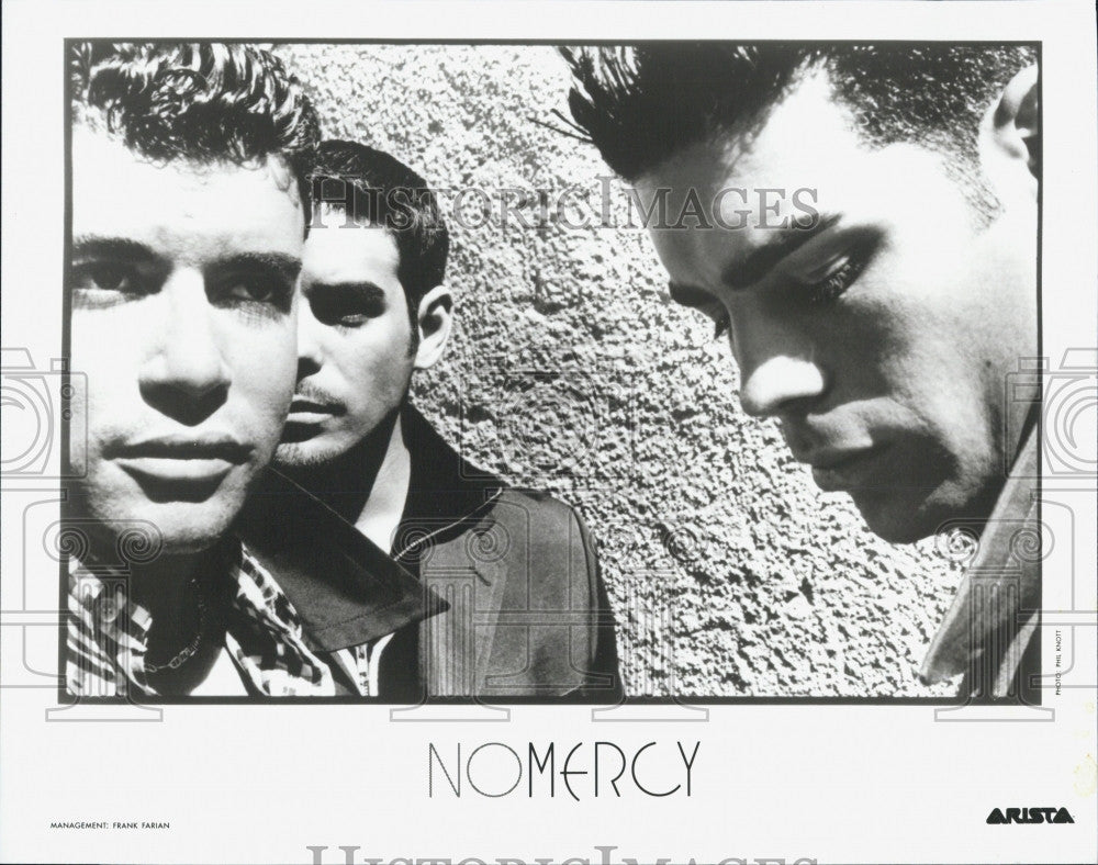 Press Photo Musicians of &quot;No Mercy&quot; - Historic Images