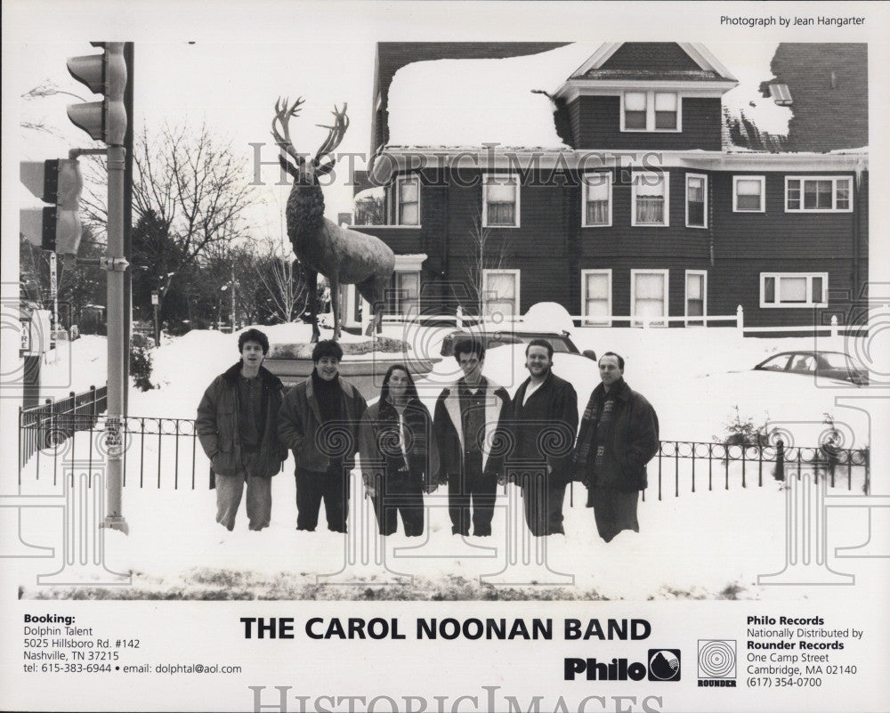 Press Photo Members of the Carol Noonan Band - Historic Images