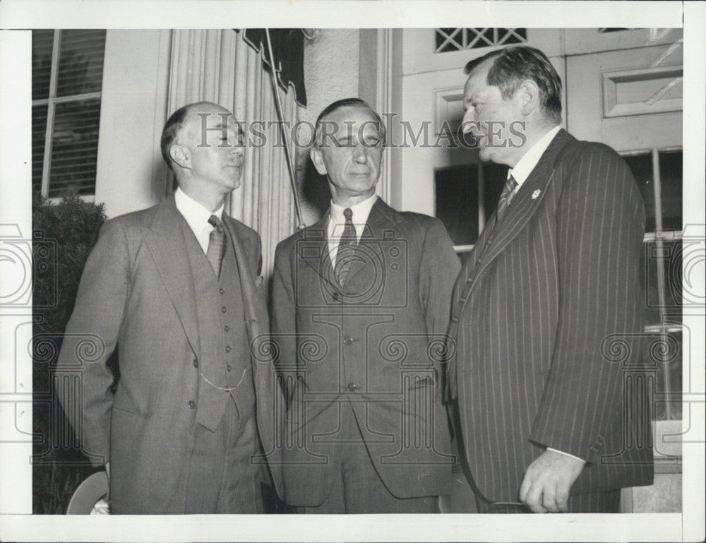 1940 Press Photo President Roosevelt Hears Plea For Aid To Great Britain - Historic Images