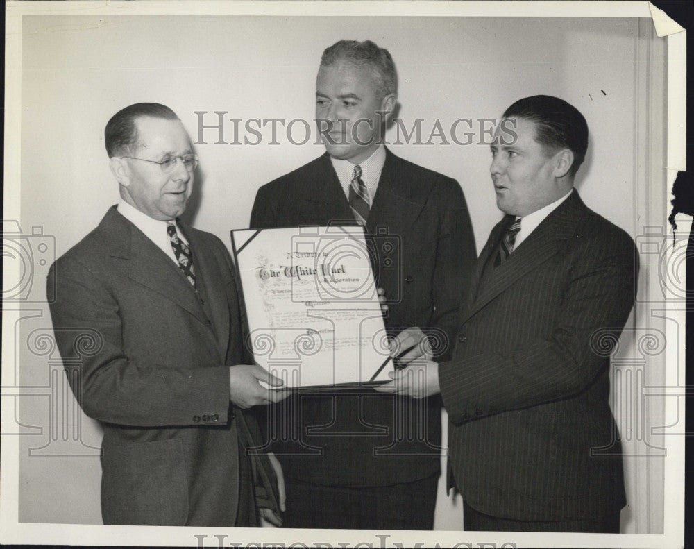 1940 Press Photo Henry Byrwen, Joe P Birmingham &amp; Joe F White - Historic Images