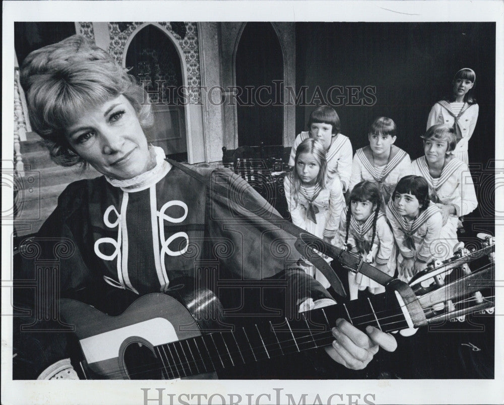 1973 Press Photo Jeanne Shea in &quot;Sound of Music&quot; - Historic Images