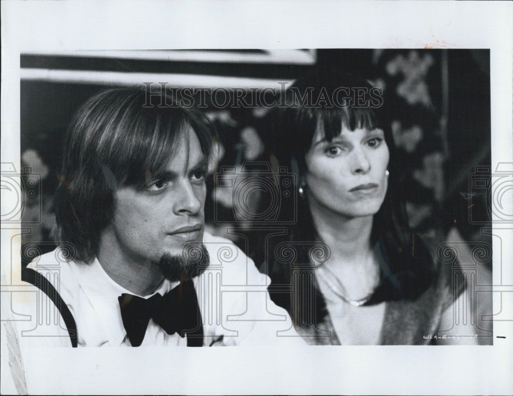 1977 Press Photo Actor Keith Carradine and Geraldine Chaplin &quot;Wecome to L.A.&quot; - Historic Images