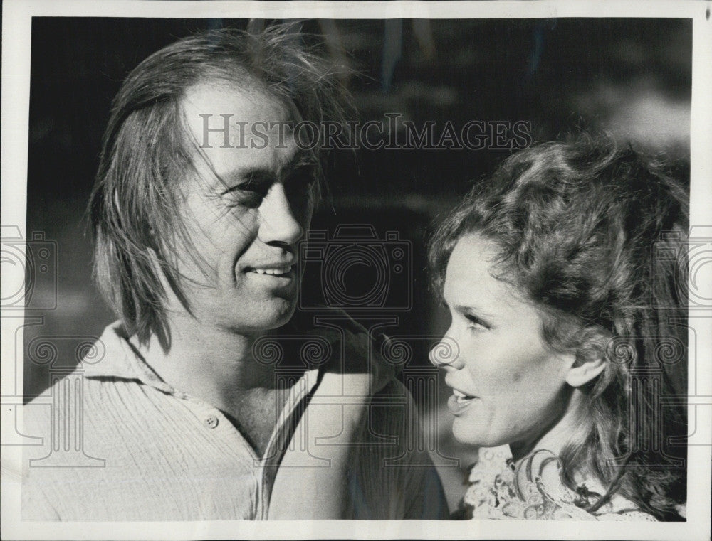 1979 Press Photo Actor David Carradine and Actress Karen Black star in &quot;Mr.Horn&quot; - Historic Images