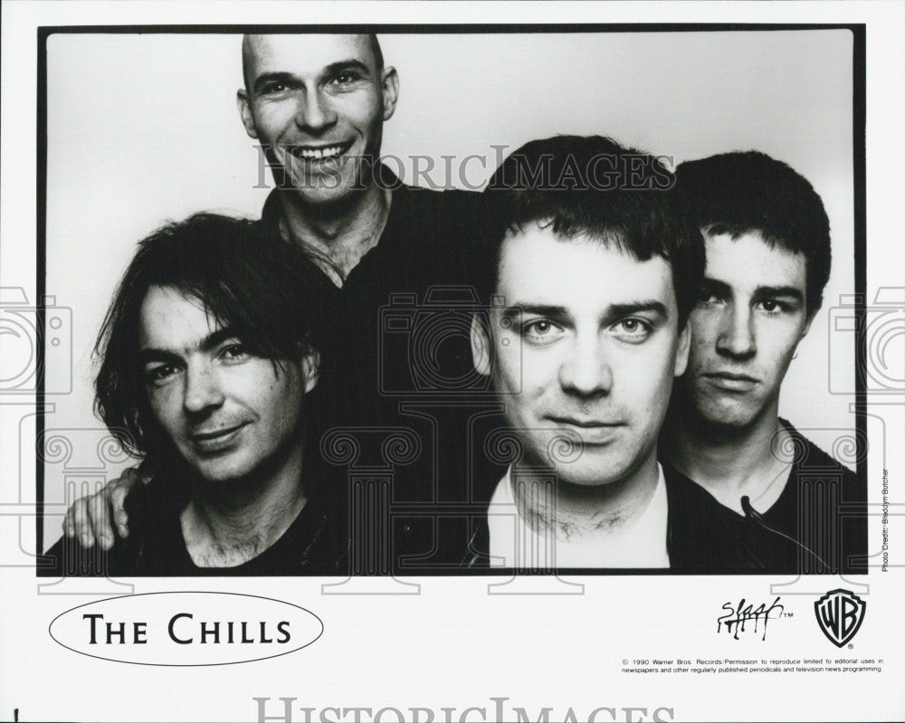 1990 Press Photo Rock Band The Chills - Historic Images