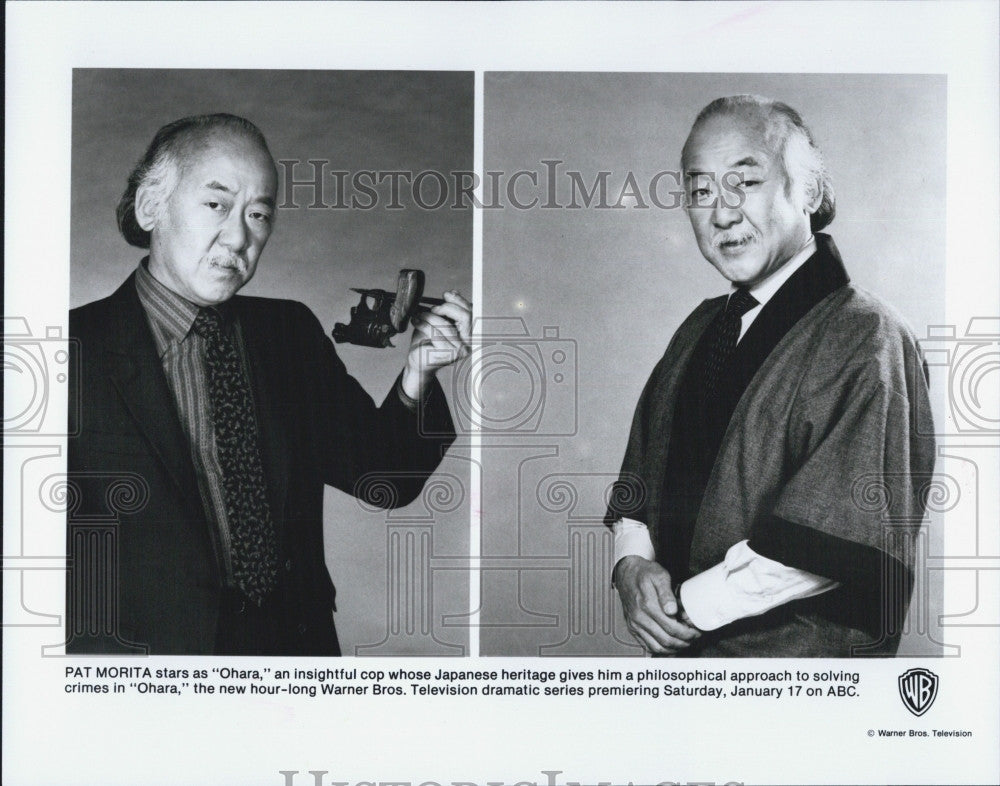 1999 Press Photo Pat Morita  American actor of Japanese descent. - Historic Images