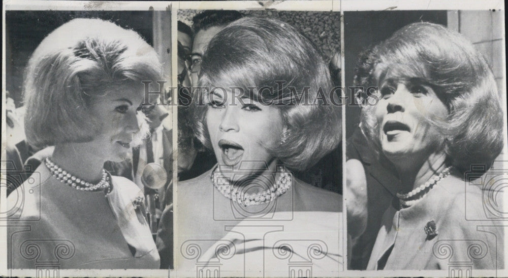 1965 Press Photo celebrity woman. - Historic Images