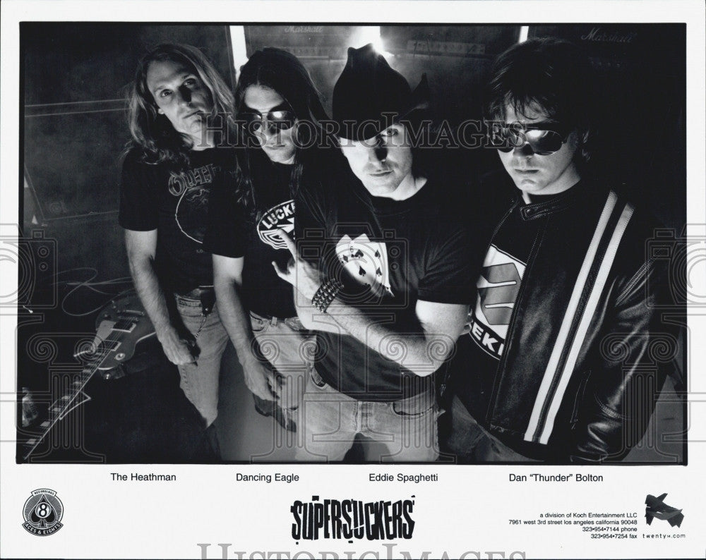 Press Photo American Rock Band Supersuckers - Historic Images