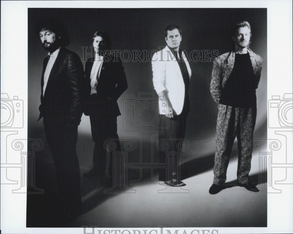 Press Photo Rick Davies, Bob Siebenberg, Dougie Thomson, John Helliwell - Historic Images