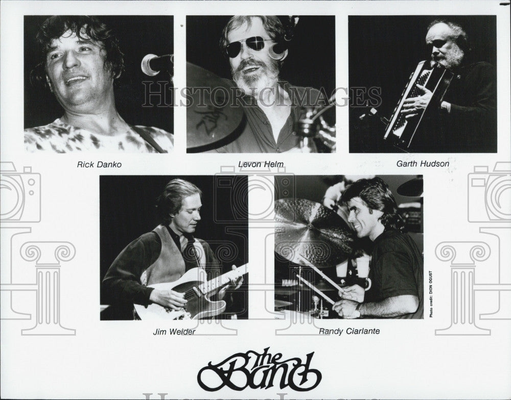 Press Photo The Band - Historic Images