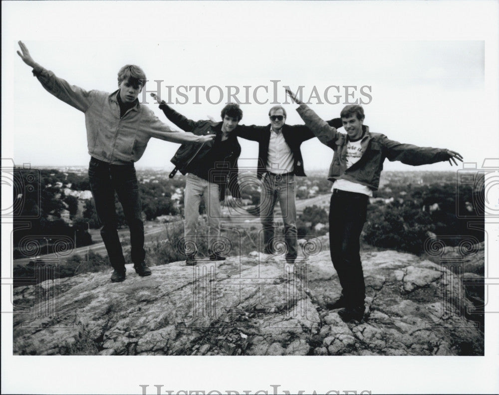 Press Photo Del Fuegos Bands Singers Musicians - Historic Images