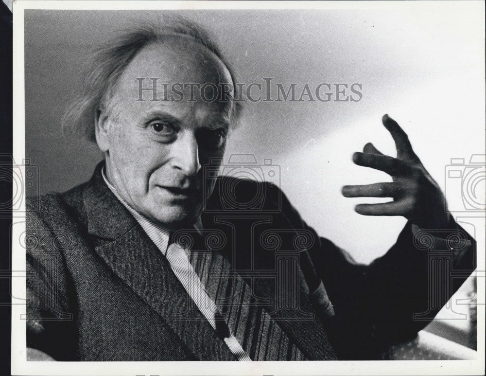 Press Photo Yehudi Menuhin Violinist & Conductor - Historic Images