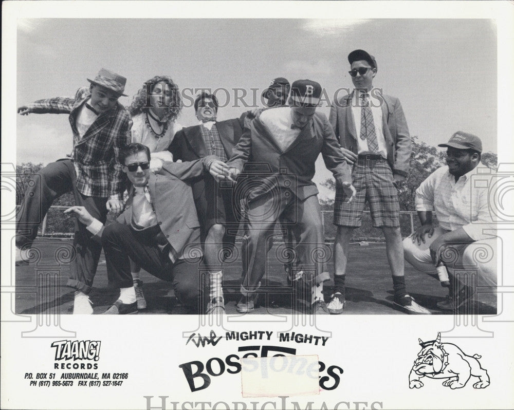 1997 Press Photo  Band, The Mighty Mighty BossTones - Historic Images