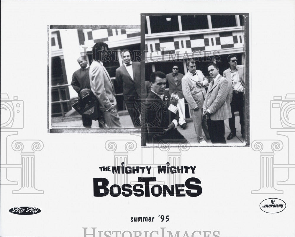 1995 Press Photo  Band, The Mighty Mighty BossTones - Historic Images