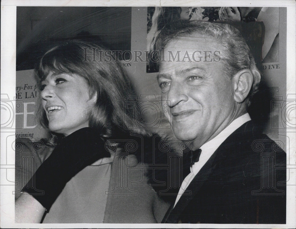 1966 Press Photo Melina Mercouri  &amp;director  Jules Dassin - Historic Images