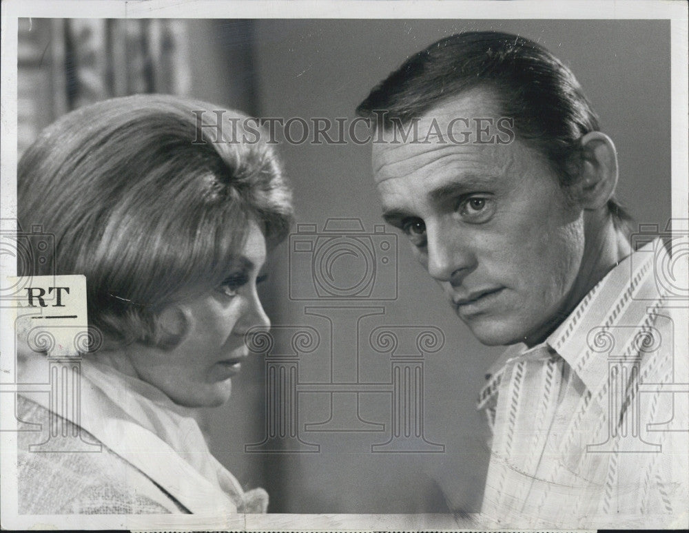 1971 Press Photo Sheree North and Frank Gorshin in &quot;The Interns&quot; on CBS TV - Historic Images