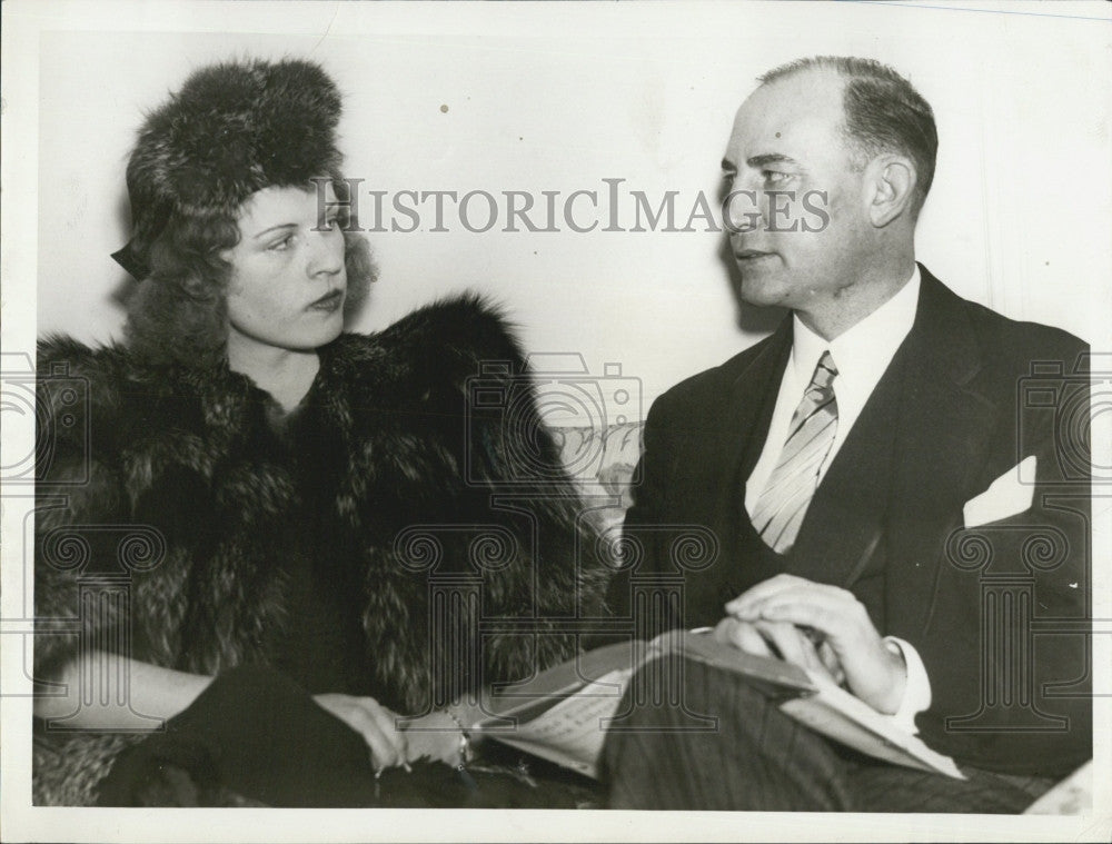 1939 Press Photo Miss Devnette Midford. - Historic Images