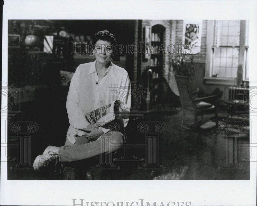 1993 Press Photo Linda Ellerbee. - Historic Images