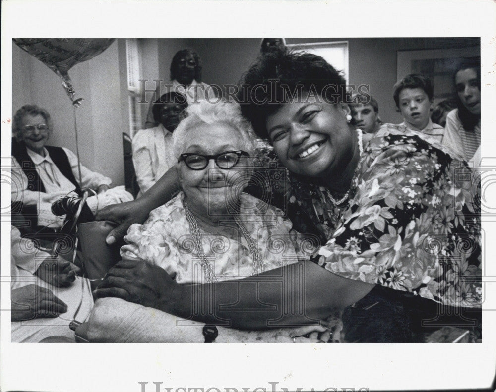 1991 Press Photo Alice Stacey - Historic Images