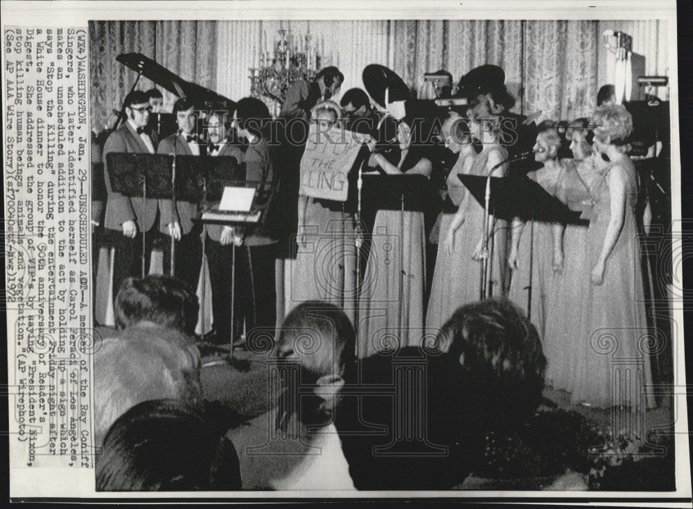 1972 Press Photo Carol Feraci. - Historic Images