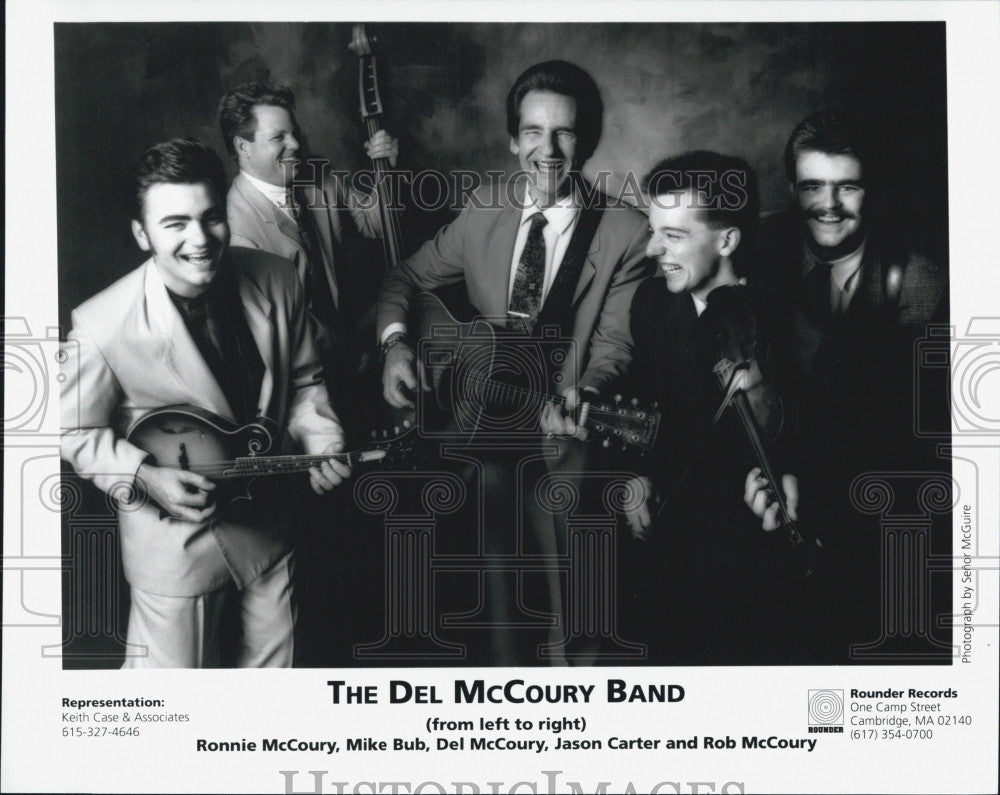 Press Photo The Del McCoury Band - Historic Images