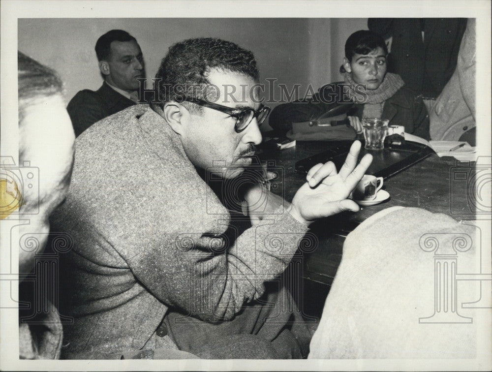 1956 Press Photo mahmoun El Hodeibi of Egypt - Historic Images