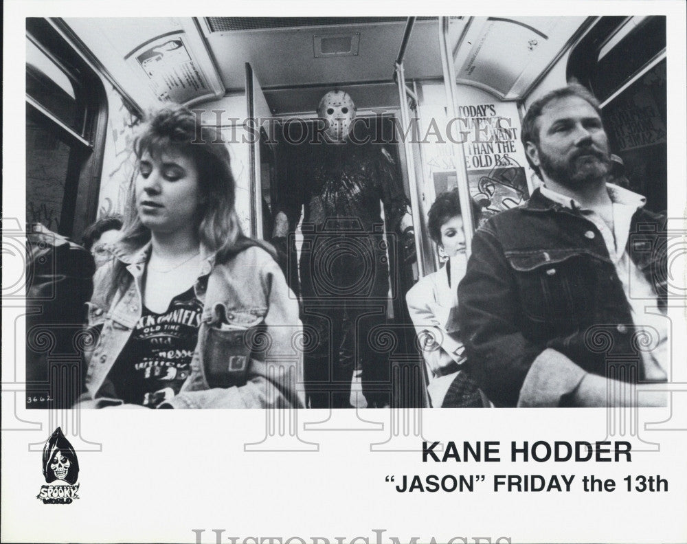 1980 Press Photo Actor Kane Hodder in &quot;Friday the 13th&quot; - Historic Images