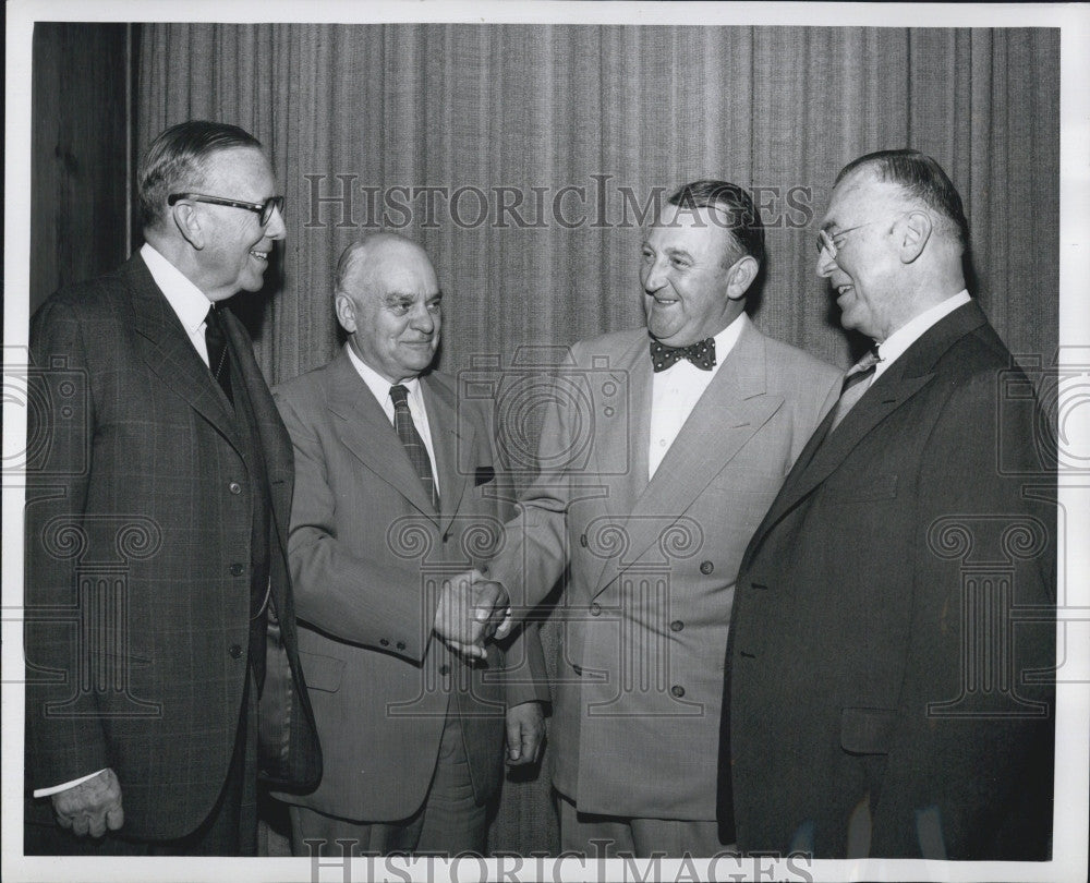1954 Press Photo HD Hodgkinson, R King,F Farquahrson,J Kord - Historic Images