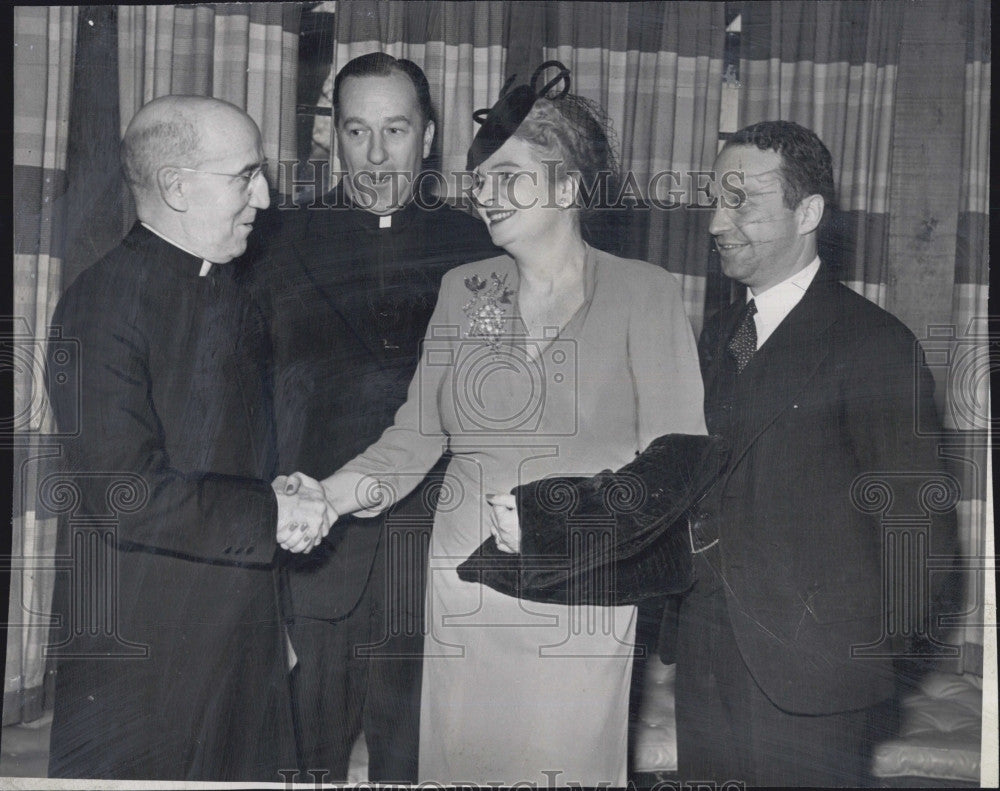 Press Photo Augustine Hickey Right Reverend Appointed Vicar General Arch Diocese - Historic Images