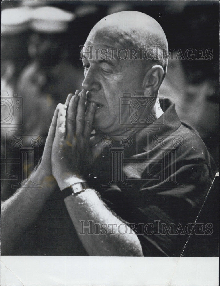 1972 Press Photo Otto Preminger AustroÃƒÂ¢Ã¢â€šÂ¬Ã¢â‚¬Å“Hungarian-American theatre film director. - Historic Images