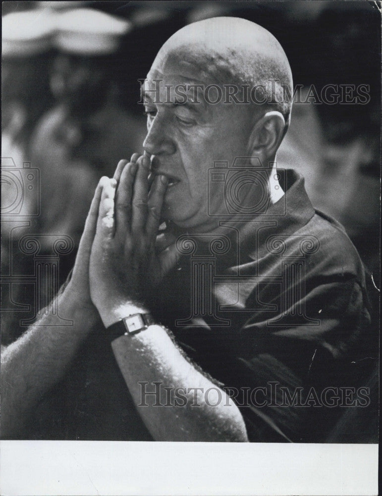 1972 Press Photo Director Otto Preminger &quot;Such Good Friends&quot; - Historic Images