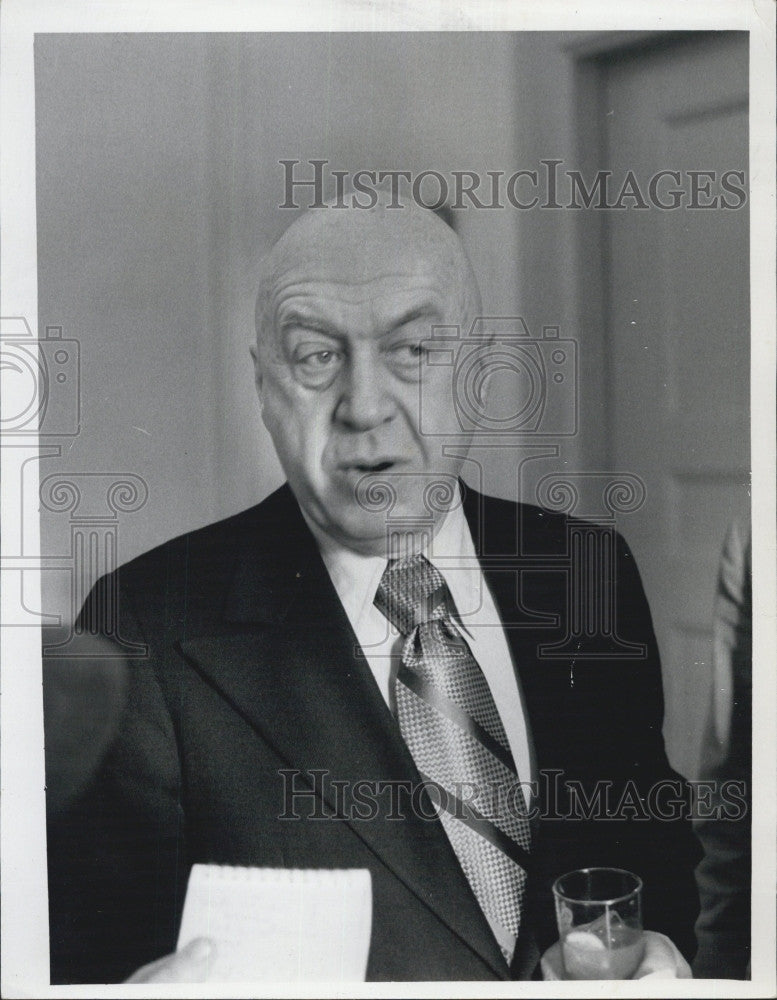 1972 Press Photo Director Otto Preminger - Historic Images