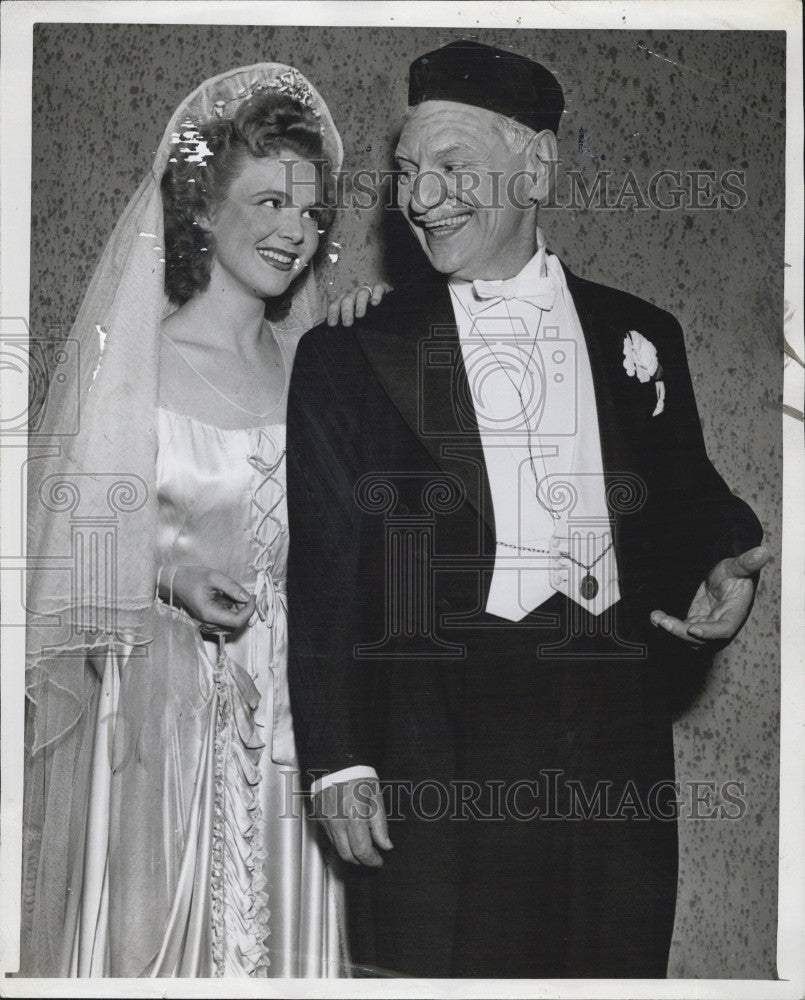 Press Photo Rob and Leonard &quot;Abu and Irish Rose&quot; - Historic Images