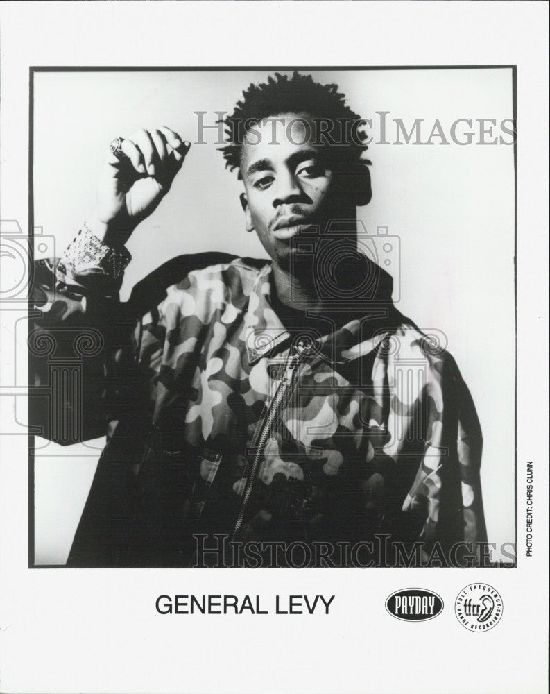 1995 Press Photo Ragga Vocalist General Levy - Historic Images