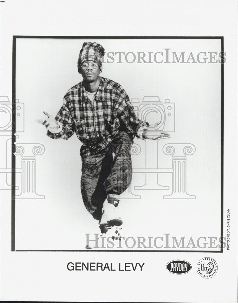 Press Photo Ragga Vocalist General Levy - Historic Images