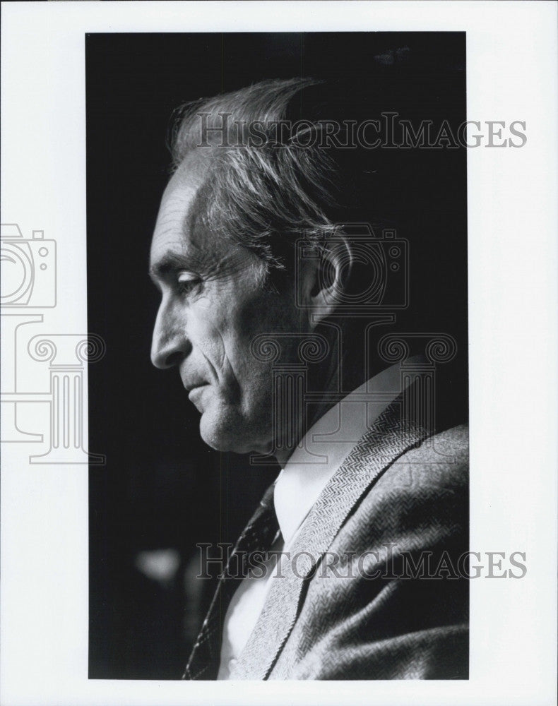 Press Photo Mater Harpsichordist, Gustav Leonhardt - Historic Images