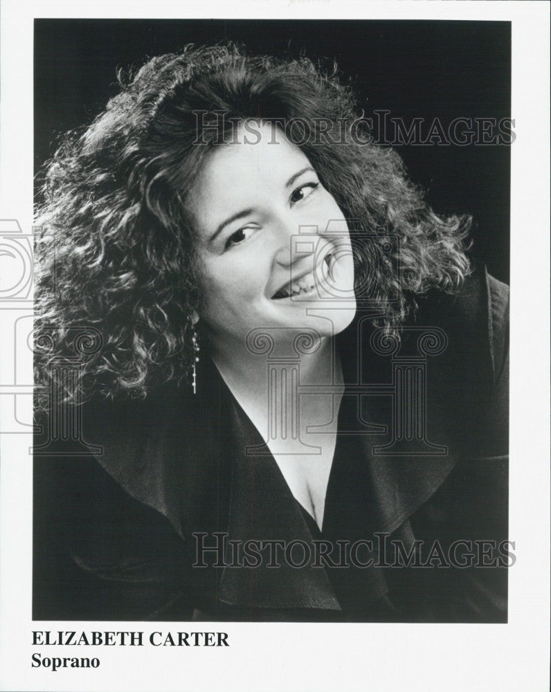 2000 Press Photo Elizabeth Carter, American soprano. - Historic Images