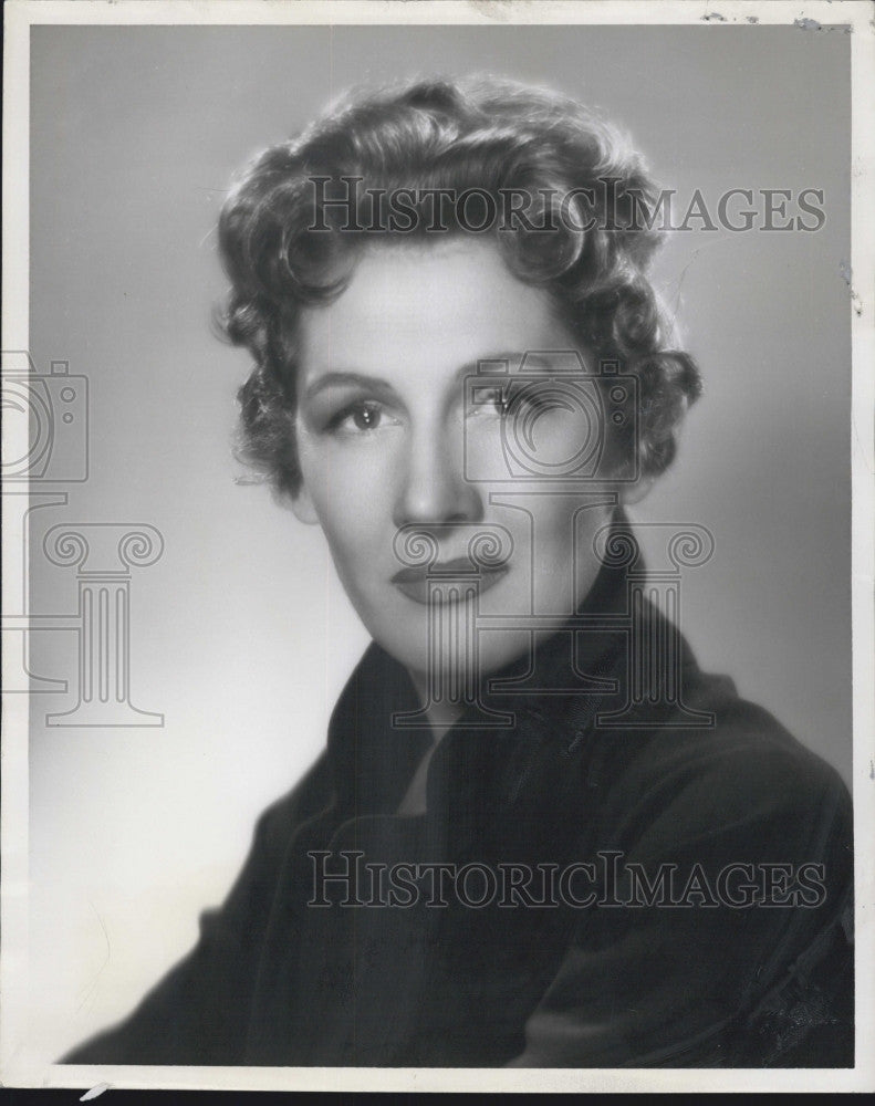 1955 Press Photo Actress Shannon Bolin - Historic Images