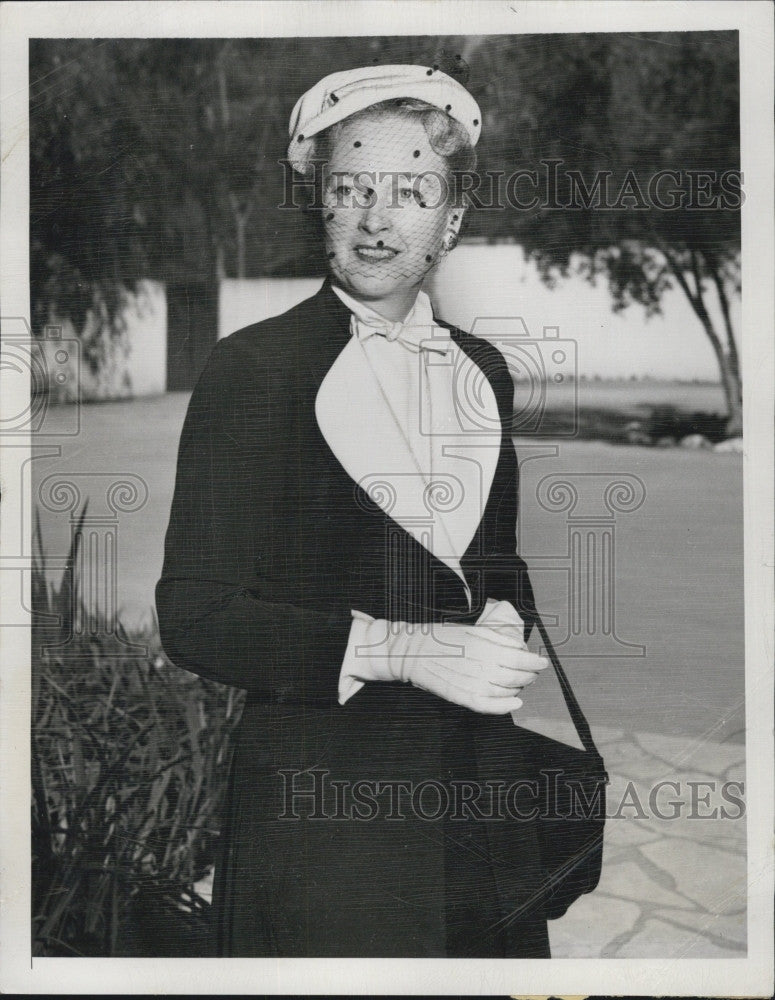 1950 Press Photo Actress Eleanor Boardman - Historic Images