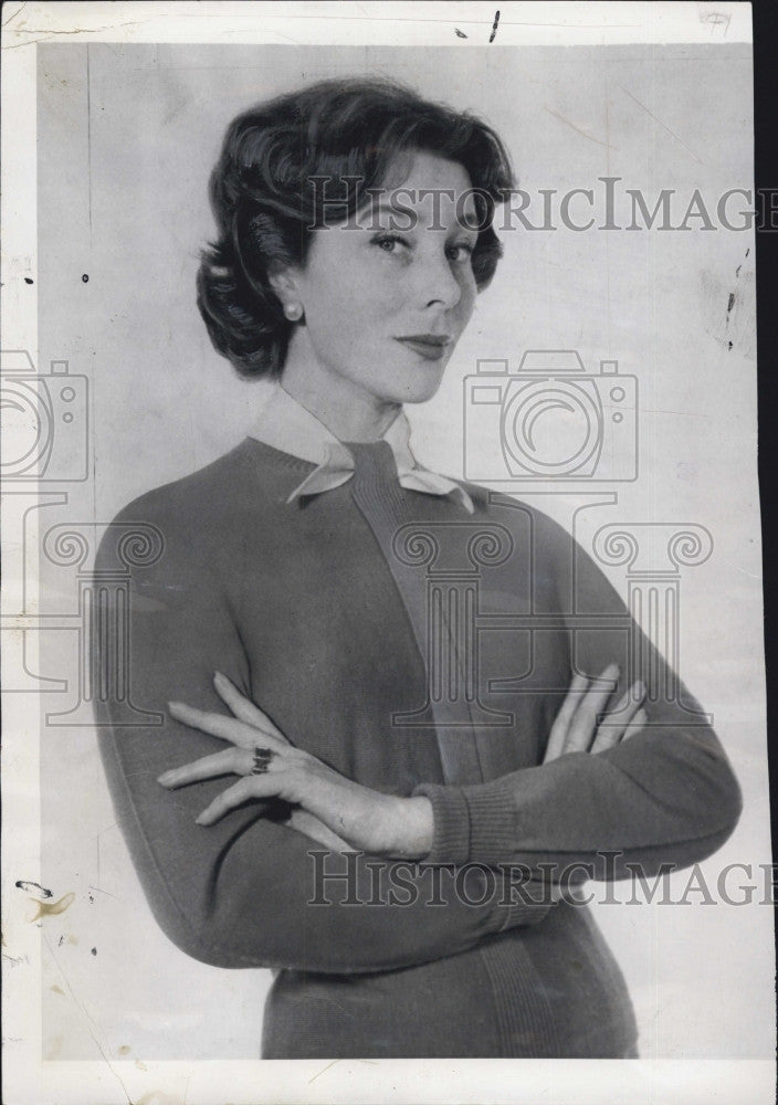 1960 Press Photo Model/Designer Bettina - Historic Images